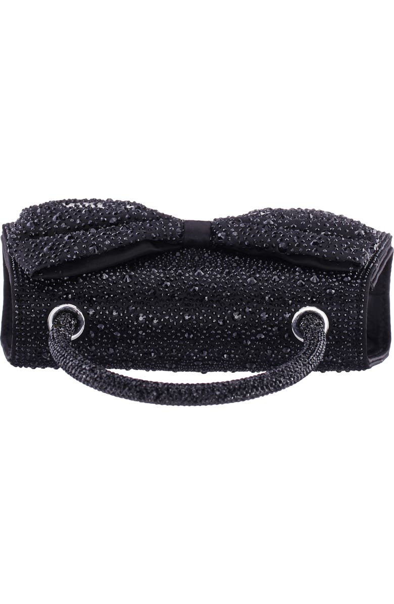 Nina Legacy Top Handle Clutch, Alternate, color, Black