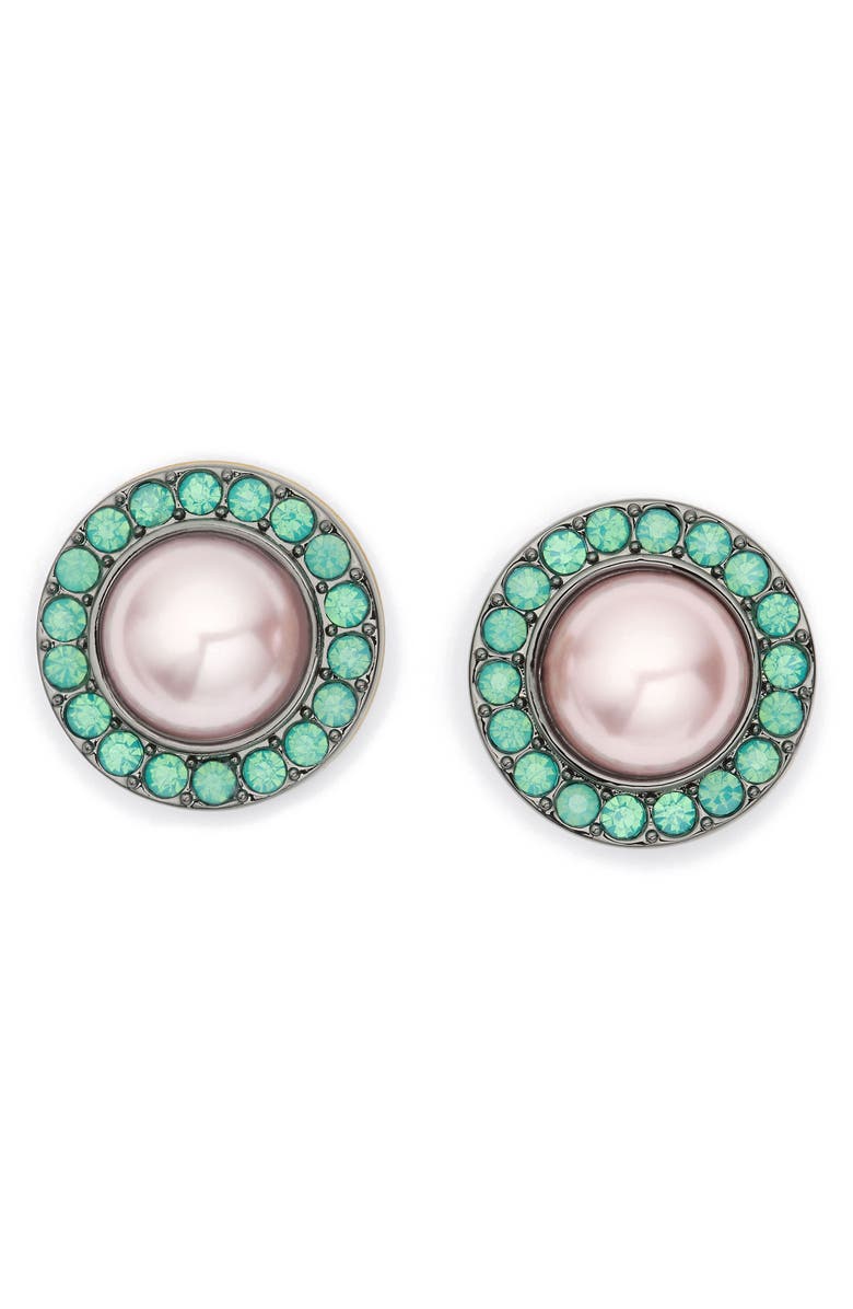 Kurt Geiger London Octavia Faux Pearl Stud Earrings, Main, color, Multi