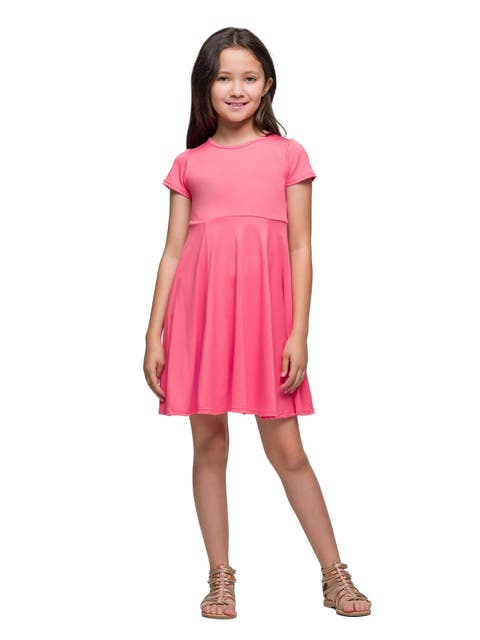 Flowy Short Sleeve Dress