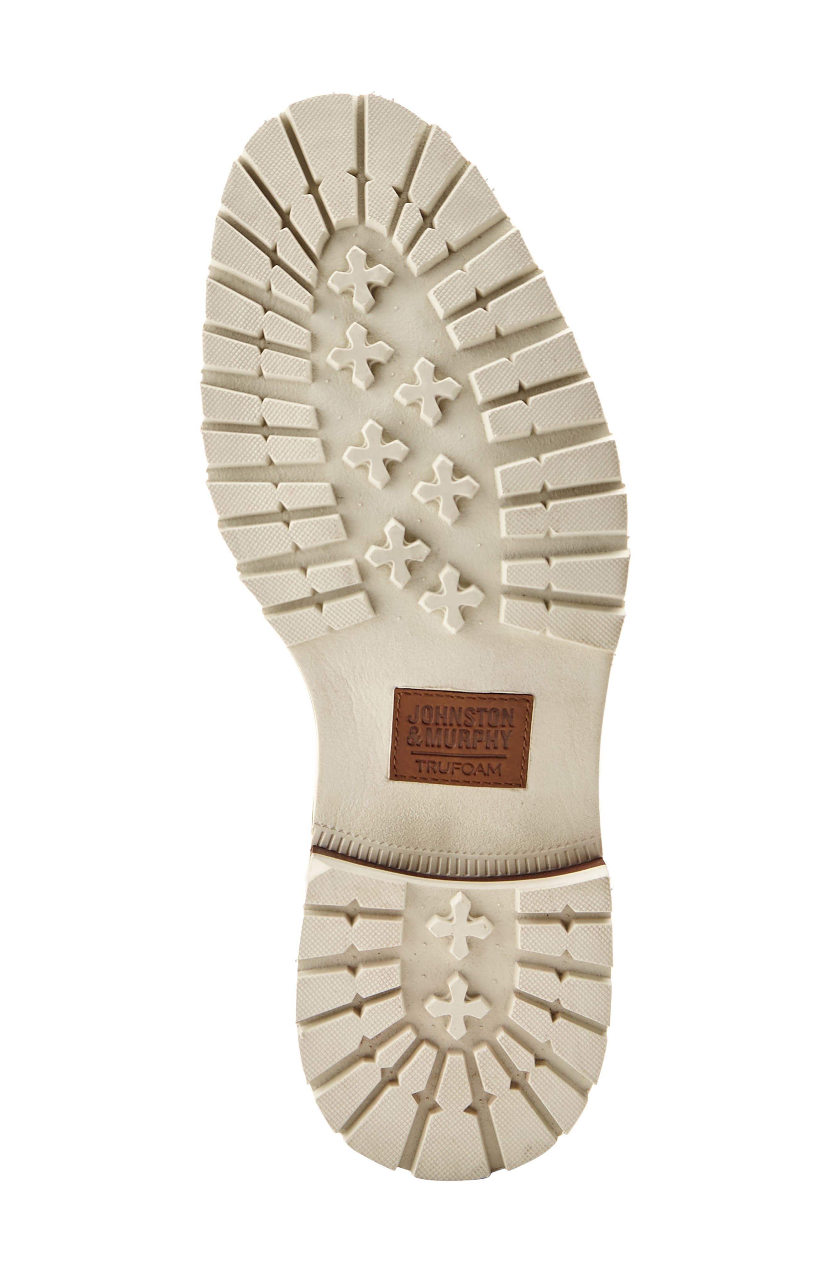 Johnston & Murphy Chadwick Cap Toe Boot, Alternate, color, Cognac