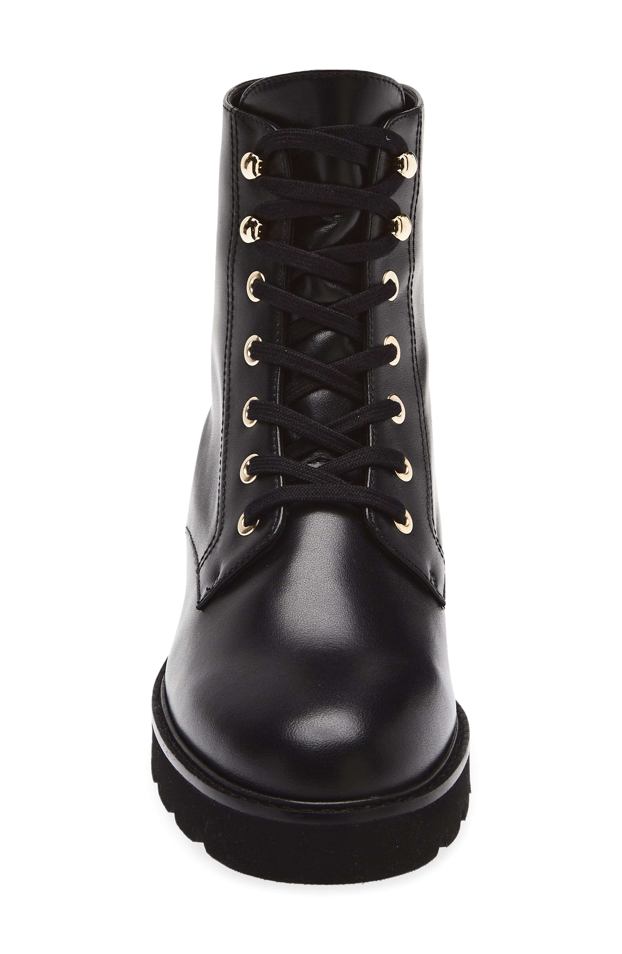 Stuart Weitzman Mila Lift Boot, Alternate, color, Black