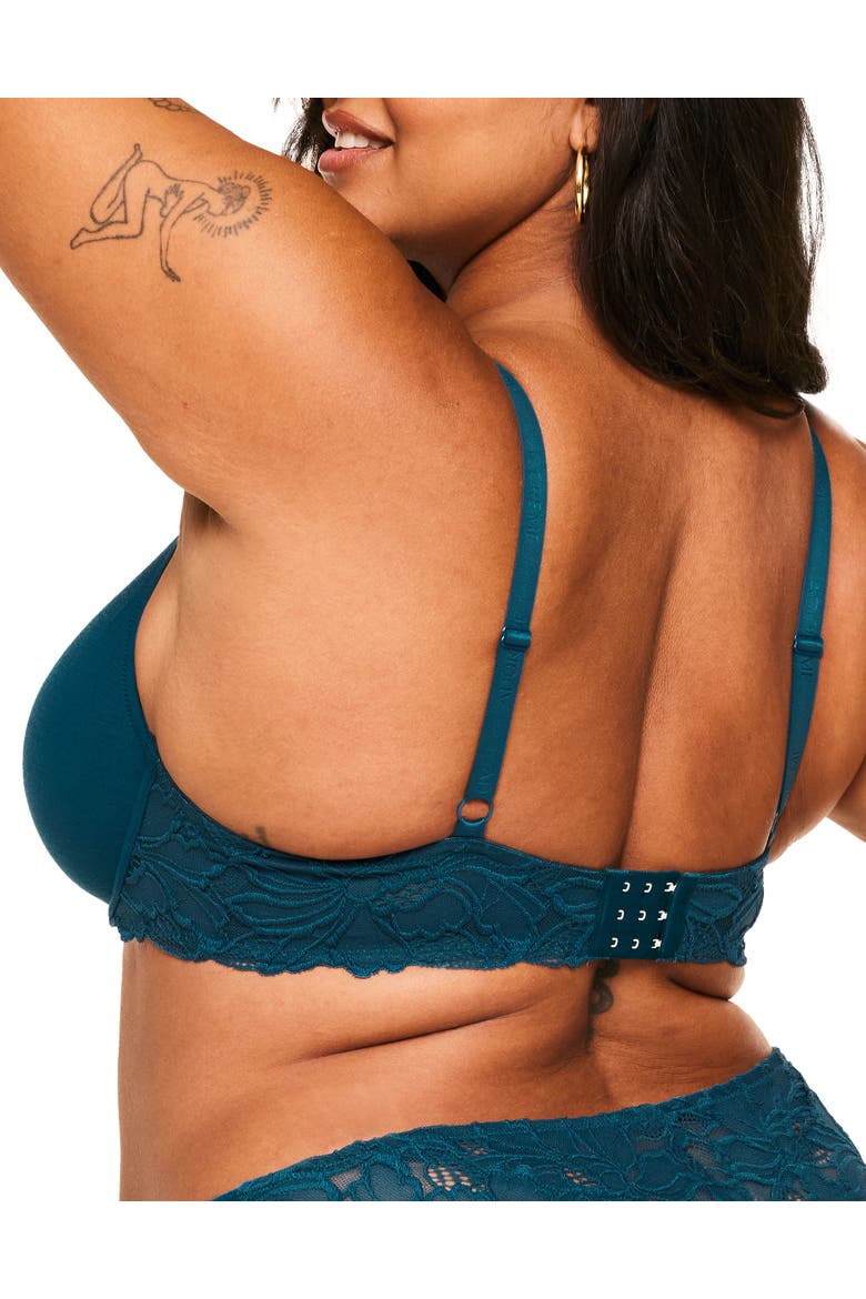 Teagan Contour Full Coverage Bra, Alternate, color, Legion Blue
