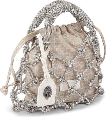 Small Crystal Macramé Bag
