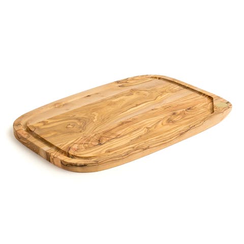 Nerro Olivewood Chopping Board, 15.75 x 11.42 x 0.71 Inch