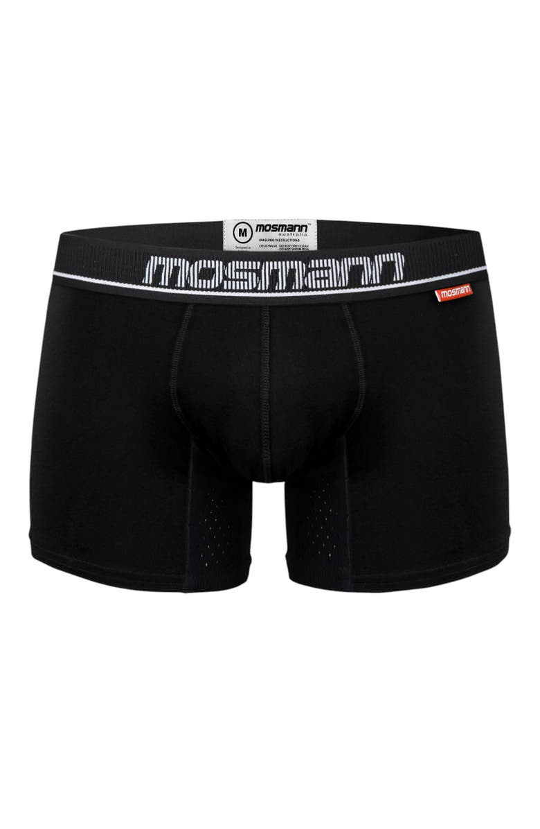 Mosmann Australia Men's Comfort Core Trunks, Alternate, color, Black