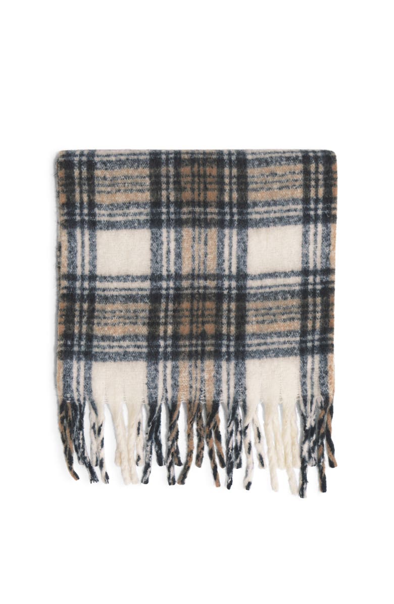 Belle & Bloom Still Into You Scarf, Alternate, color, Black/White