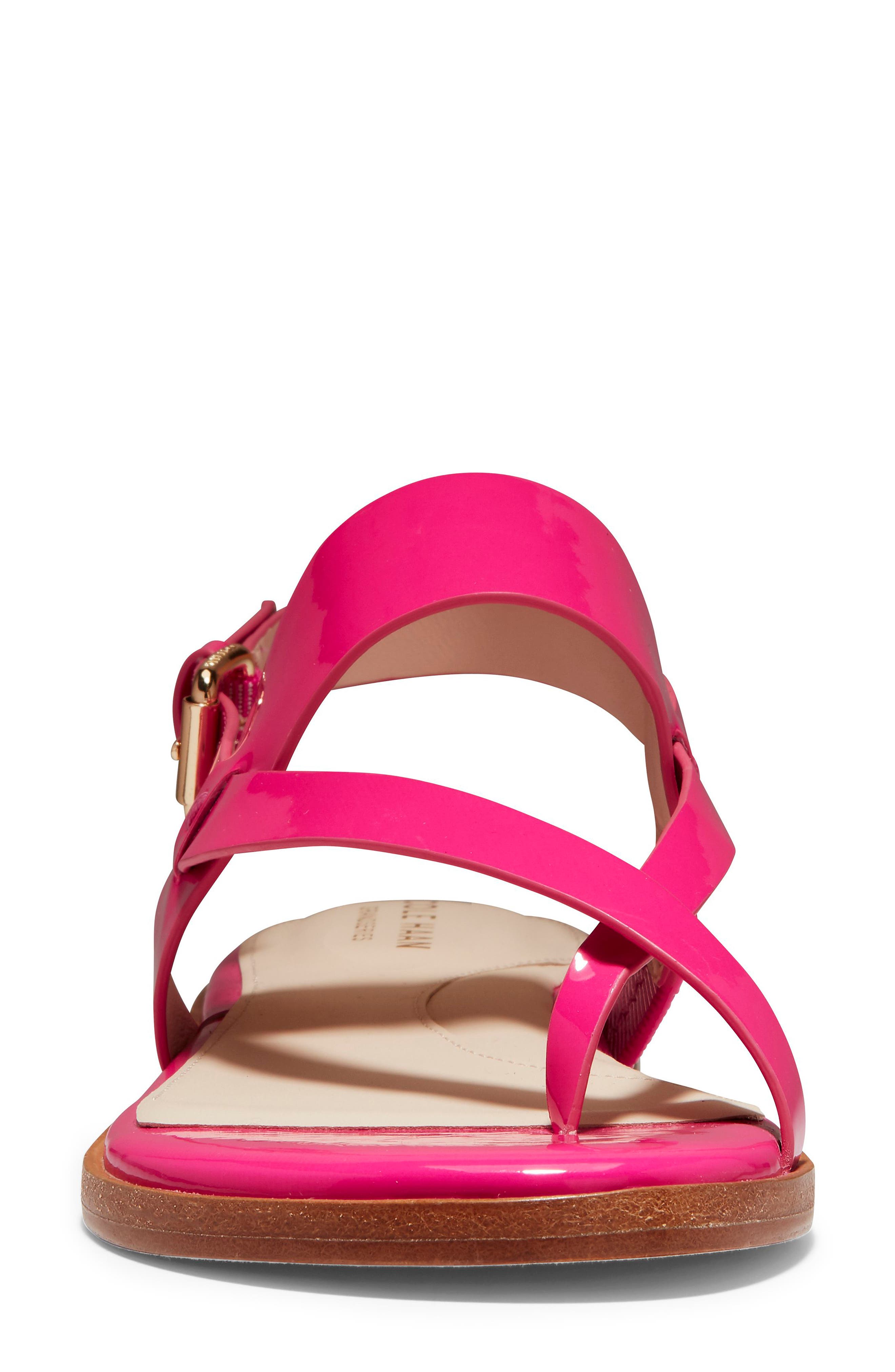 Anica Sandal, Alternate, color, PINK LEATHER