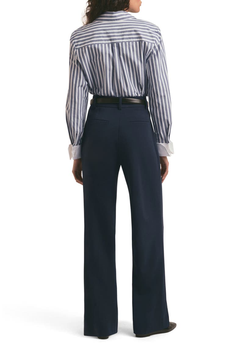 The Fiona High Waist Wide Leg Pants, Alternate, color, NAVY