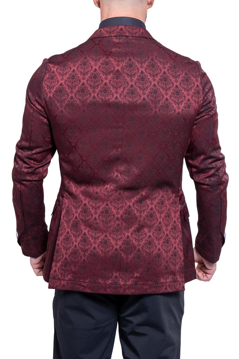 Descartes Ascension2184 Unconstructed Blazer, Alternate, color, RED
