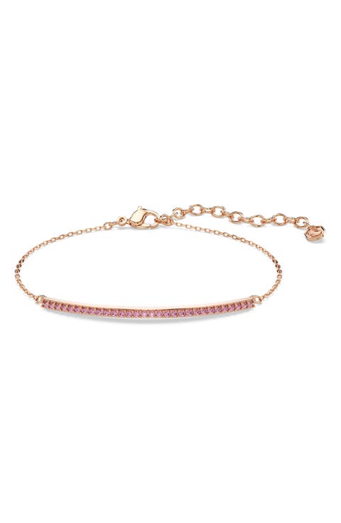 Only Pavé Crystal Bar Bracelet