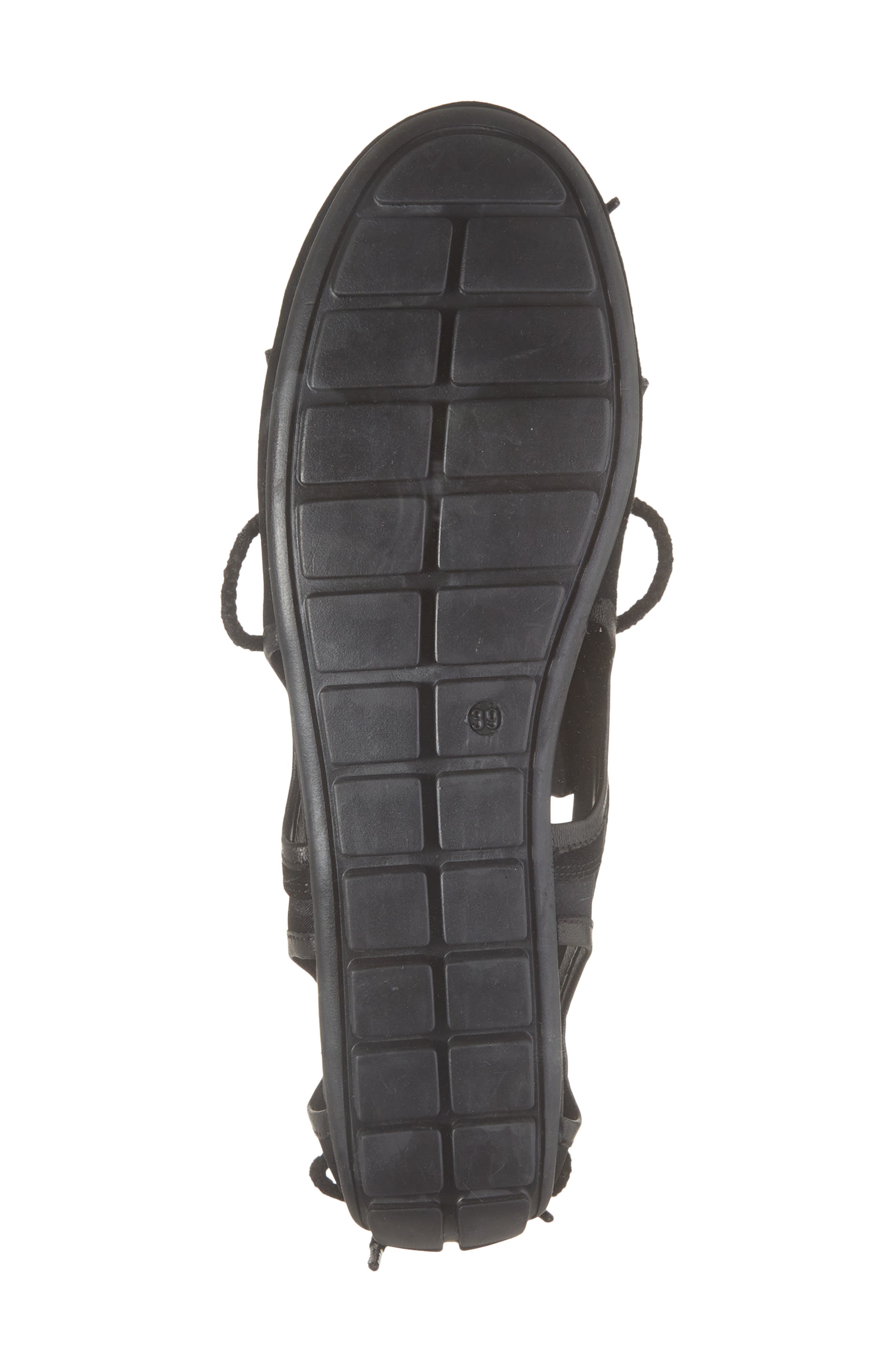 Simone Rocha Cutout Ballerina Grip Sneaker, Alternate, color, Black