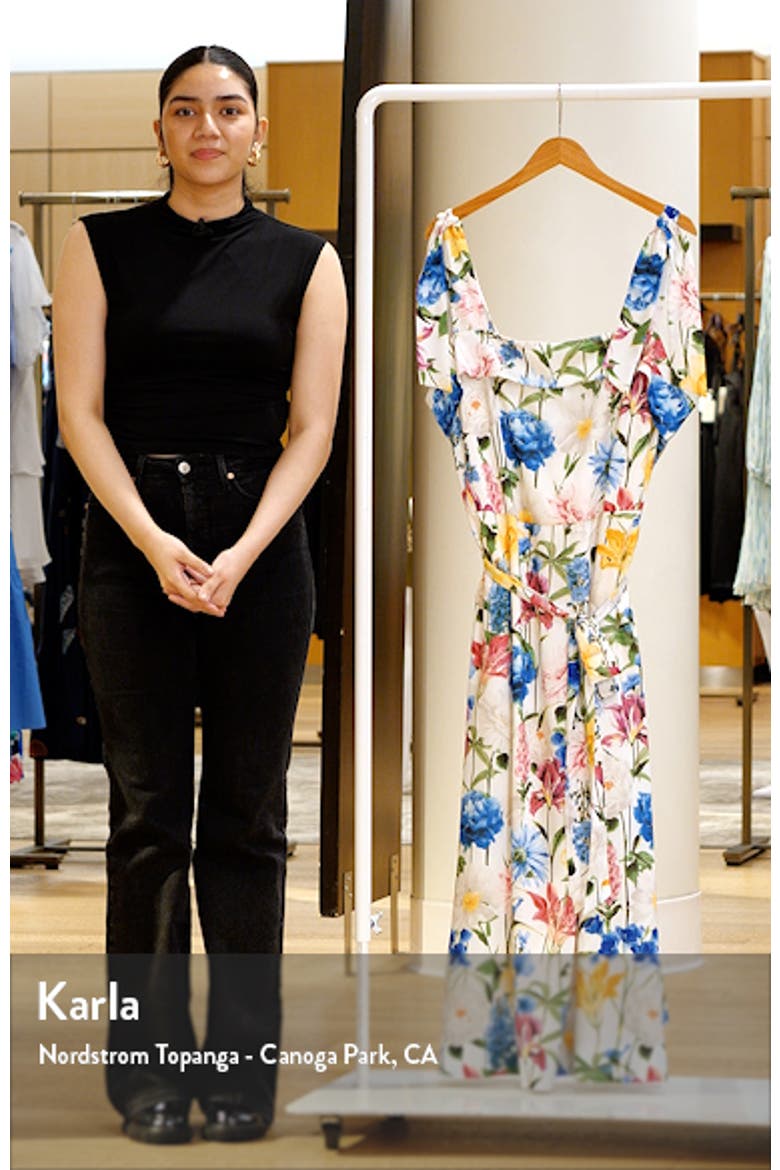 Floral Print Sundress video