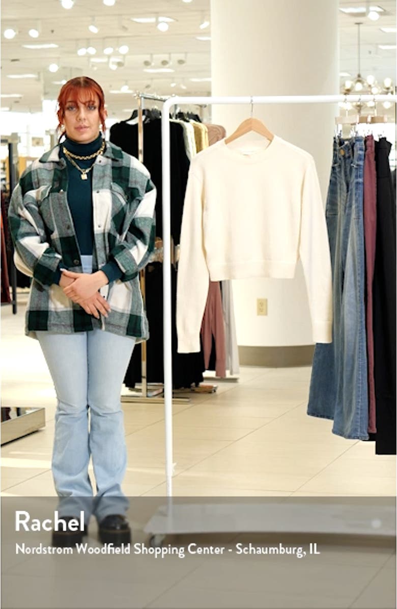 Relaxed Pima Cotton Blend Pullover Sweater, sales video thumbnail