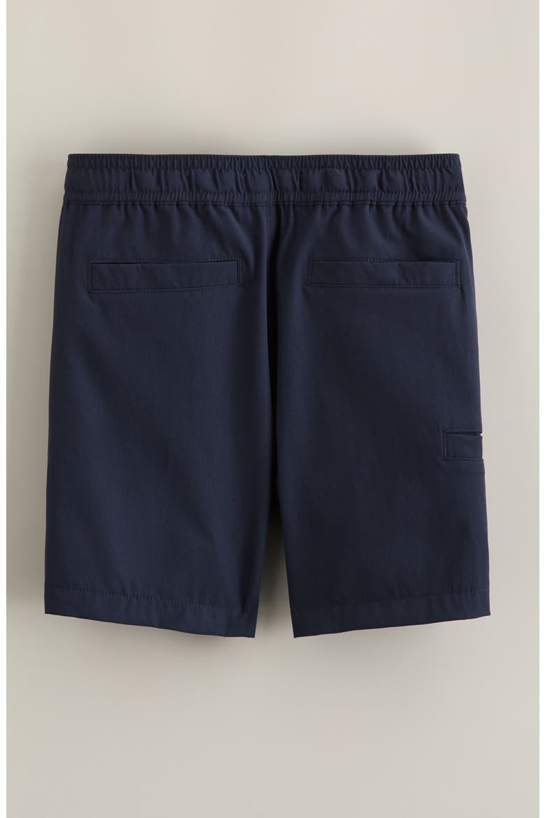 Kids' Stretch Nylon Drawstring Shorts, Alternate, color, NAVY ECLIPSE