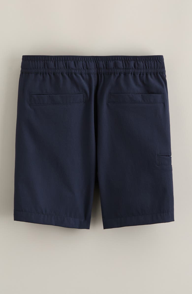 Nordstrom Kids' Stretch Nylon Drawstring Shorts, Alternate, color, Navy Eclipse