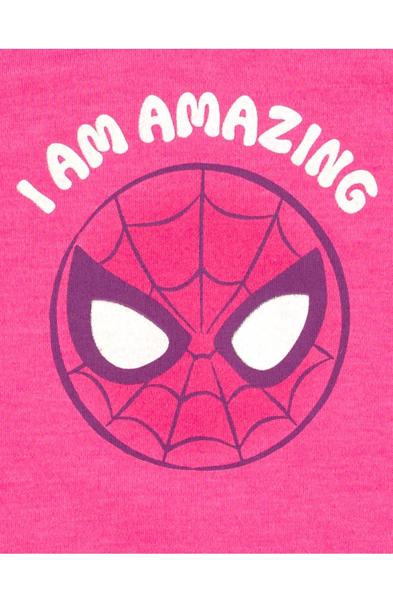 Marvel Spider-Man Avengers Sleeveless Romper Headband Set, Alternate, color, Red