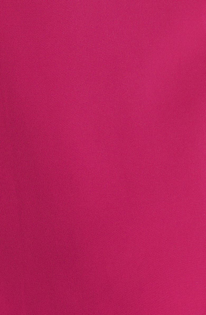 A.L.C. 'Alexis' Sleeveless Scallop Hem Crepe Dress, Alternate, color, 