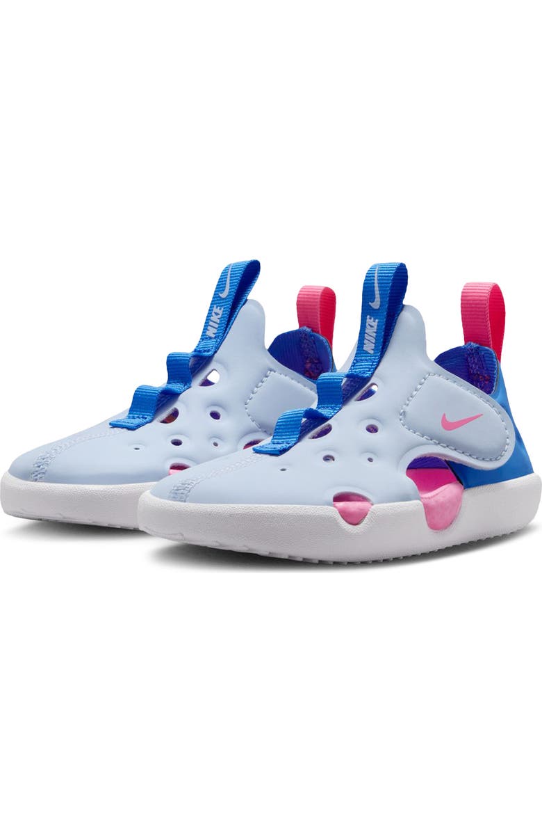 Nike Kids' Sunray Protect 4 Sandal, Main, color, Hydrogen Blue/ Pink Glow