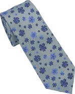 Ben Sherman Floral Twill Slim Tie