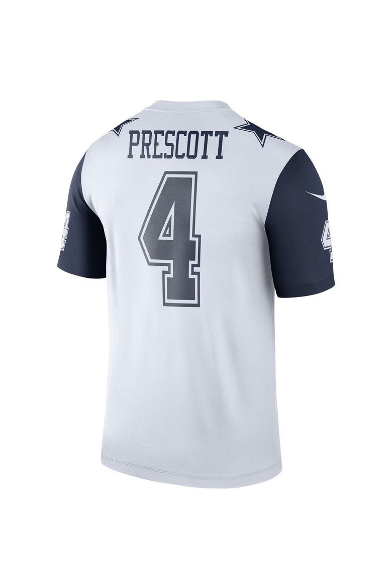 Men's Nike Dak Prescott White Dallas Cowboys Alternate Legend Player Performance Top, Alternate, color, White
