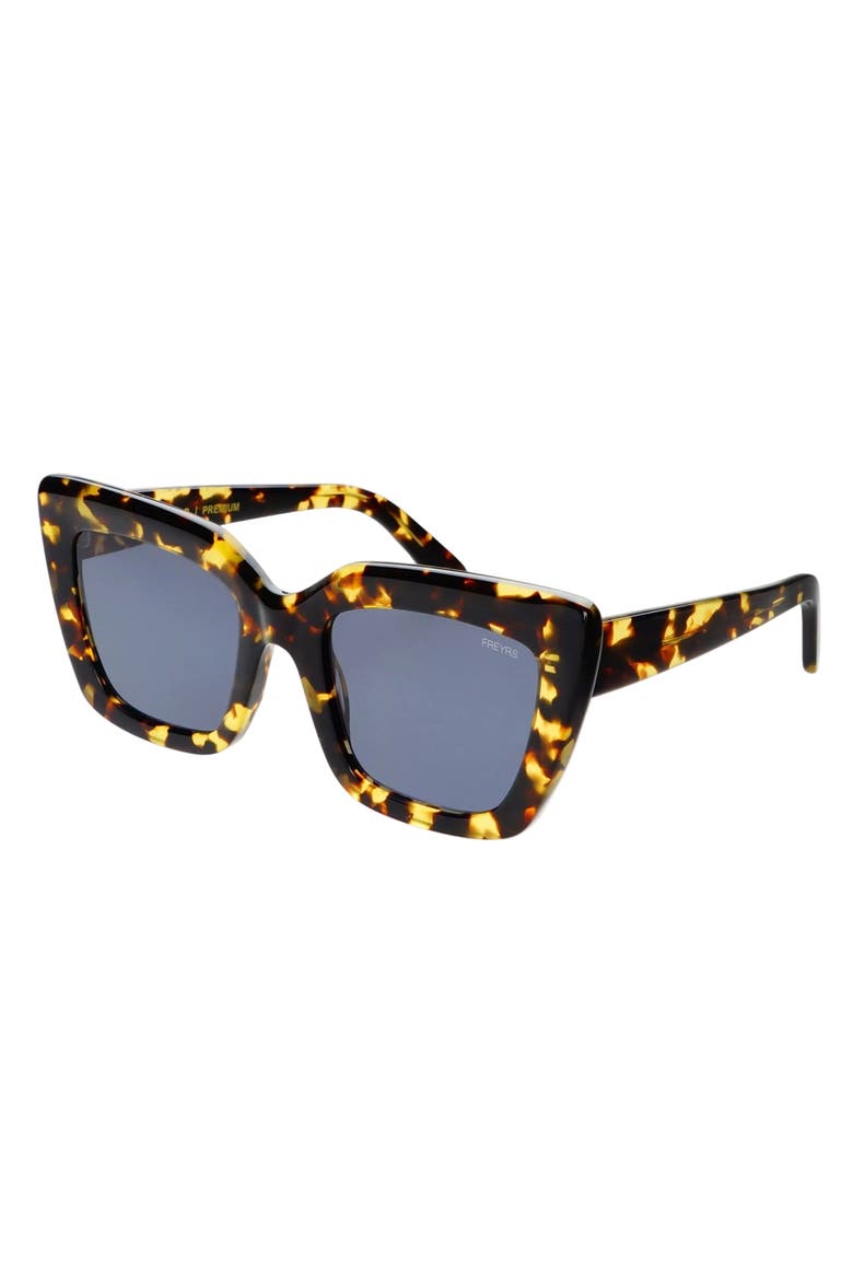 Portofino Cat Eye Sunglasses, Alternate, color, Tortoise