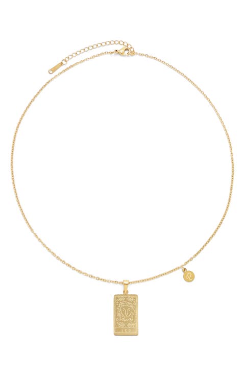 What's Your Sign Zodiac Pendant Necklace