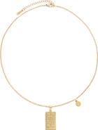 Petit Moments What's Your Sign Zodiac Pendant Necklace