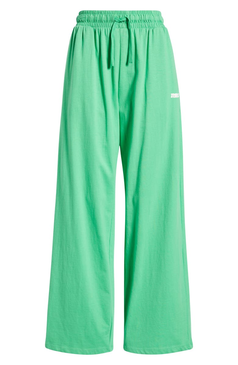 Rip Curl Luxe Surf Wide Leg Track Pants, Alternate, color, Irish Green
