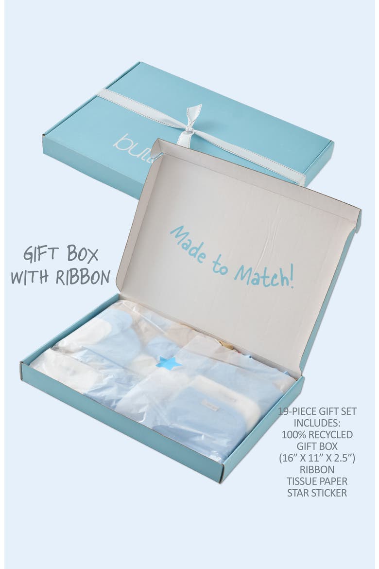 Sweet Beginnings 19-Piece Baby Gift Set, Alternate, color, MILK N COOKIE CREW
