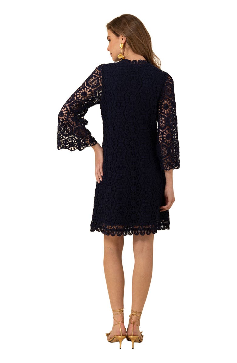 Hale Bob Amirah Crochet Dress, Alternate, color, 