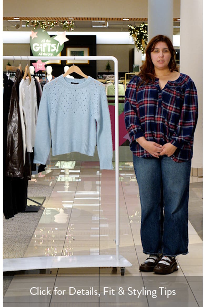 Femme Openwork Sweater video
