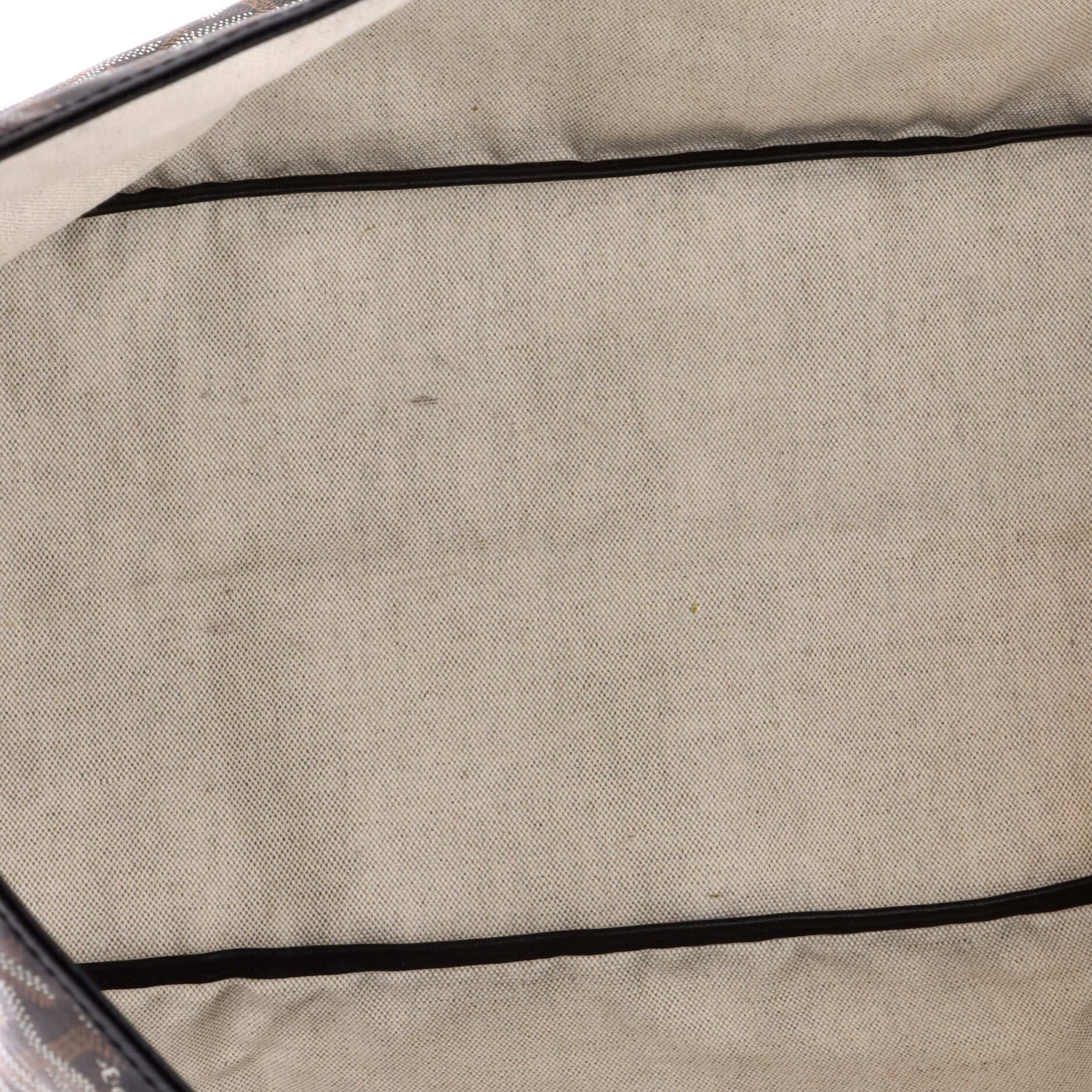 Pre-Owned Goyard Saint Louis Tote Coated Canvas GM, Alternate, color, Black