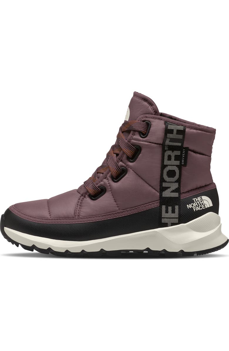 The North Face ThermoBall<sup>™</sup> Luxe Faux Fur Lined Waterproof Boots, Main, color, Tawny Quartz/ Burnt Umber