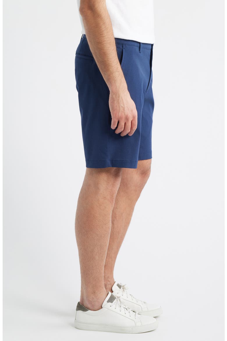 Bahama Coast Flat Front Shorts, Alternate, color, OCEAN DEEP