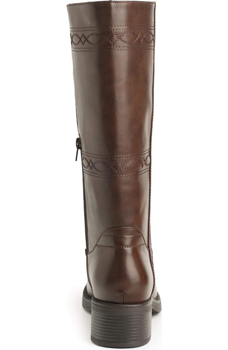 NEW YORK AND COMPANY Cady Boot, Alternate, color, Chocolate
