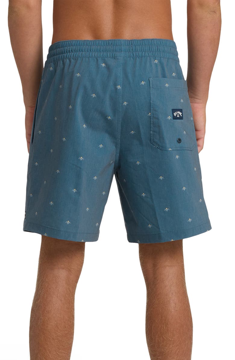 Billabong Good Times Layback Swim Trunks, Alternate, color, Real Teal