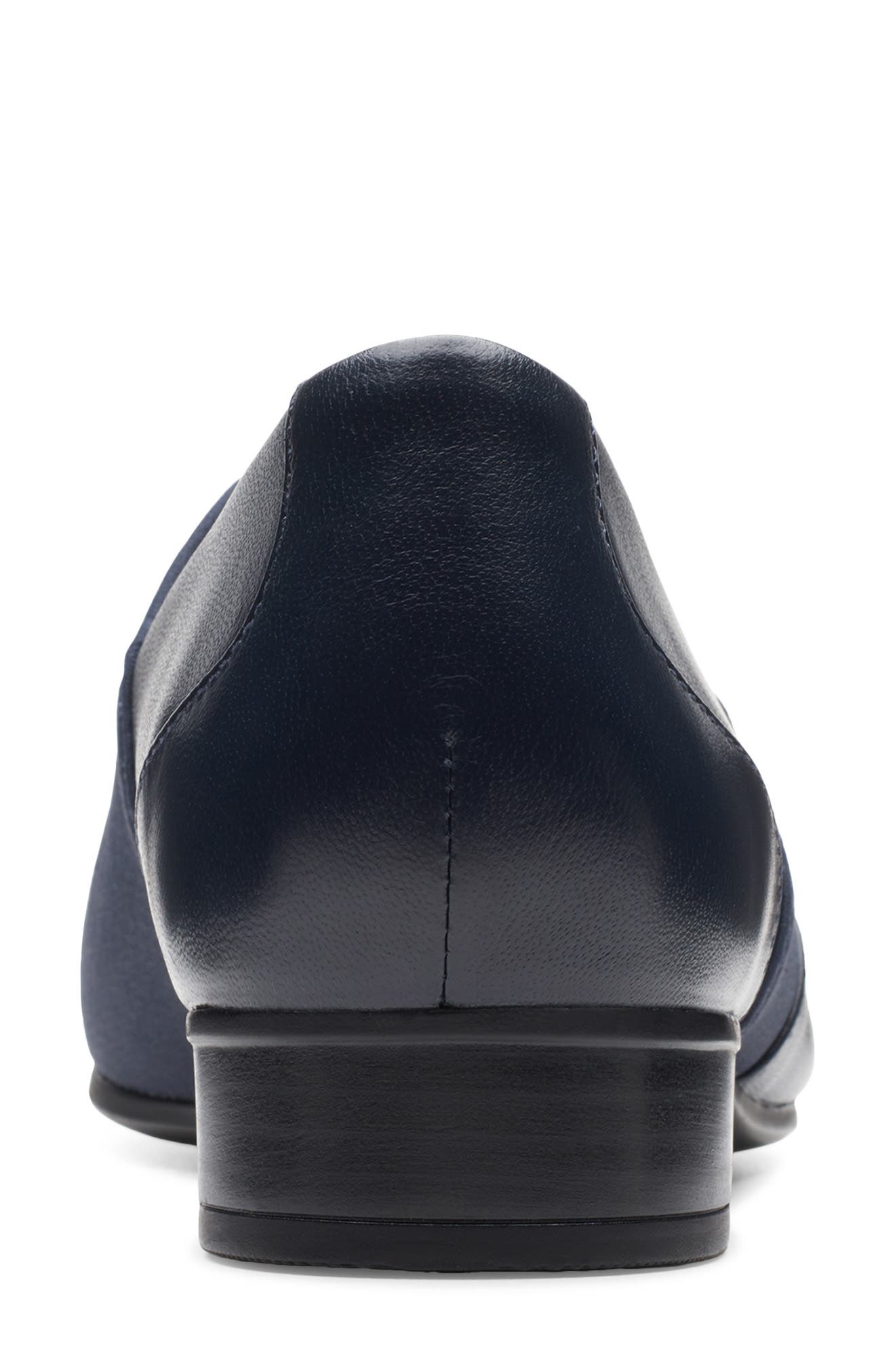 Juliet Gem Leather Loafer, Alternate, color, NAVY LEATHER