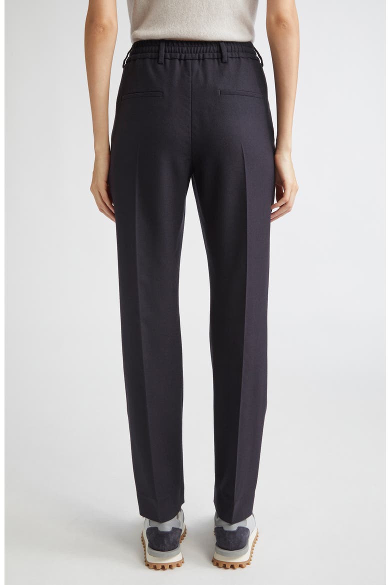 Stretch Wool Flannel Narrow Leg Pants, Alternate, color, 11N NEW BLUE