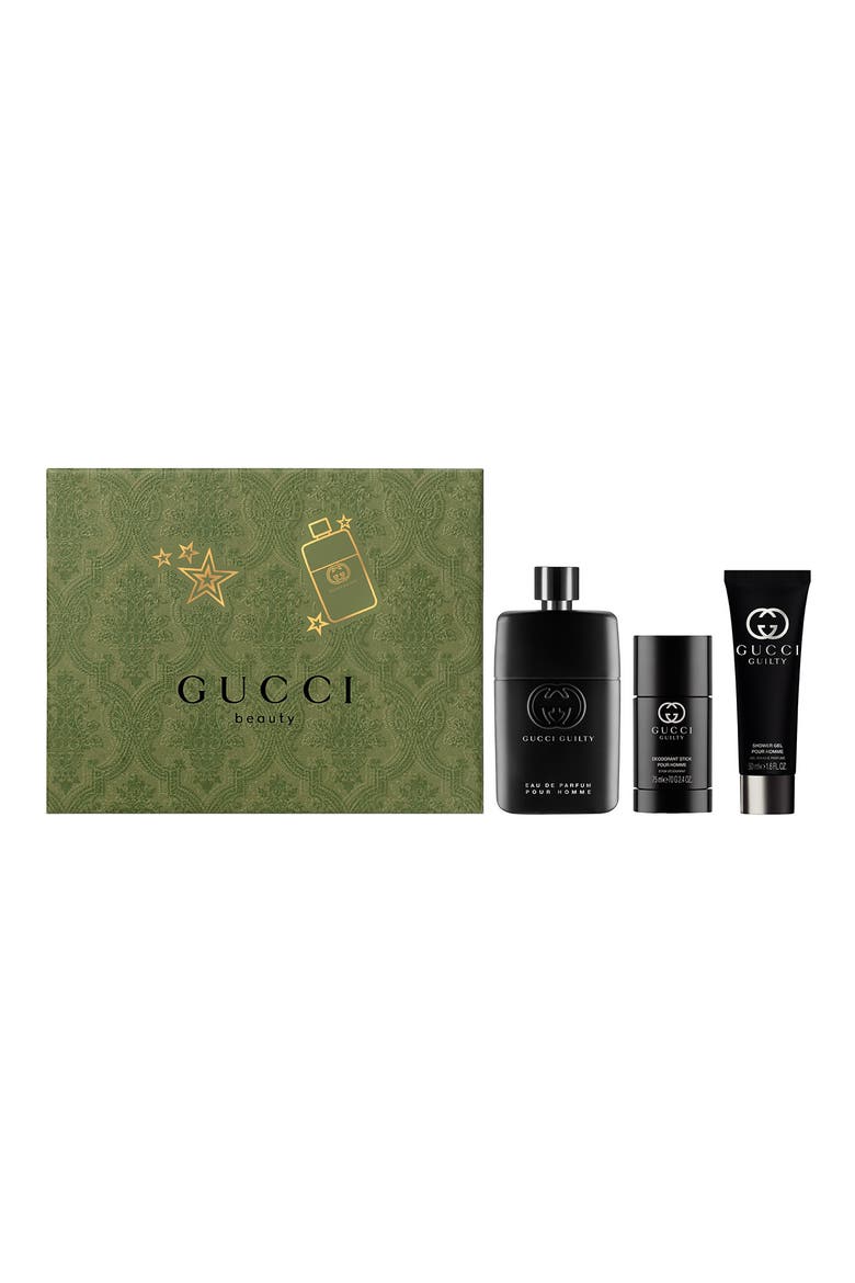 Guilty Pour Homme Eau de Parfum Gift Set $196 Value, Main, color, NO COLOR