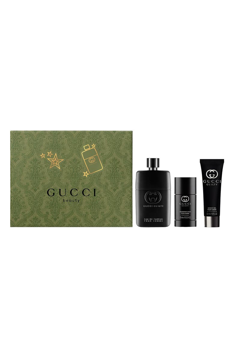 Gucci Guilty Pour Homme Eau de Parfum Gift Set $196 Value, Main, color, 