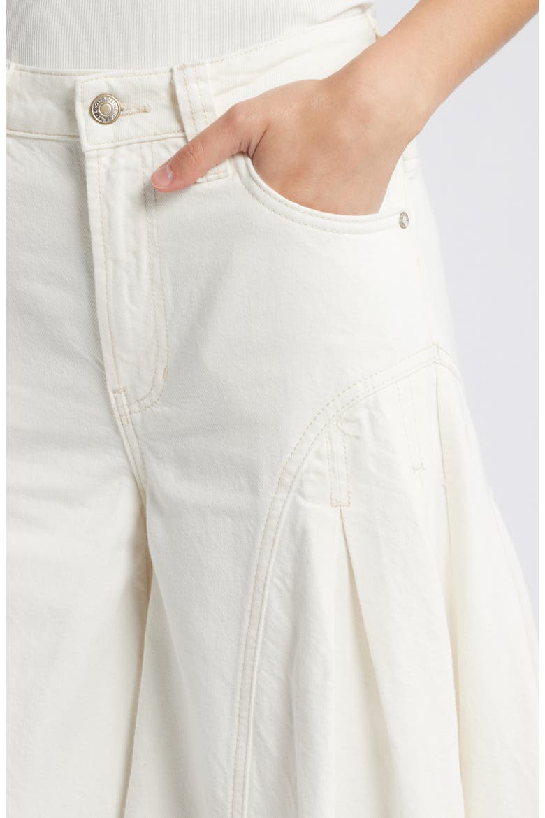 Pandora Wide Leg Jeans, Alternate, color, HEAVENLY
