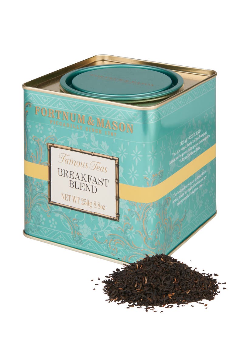 Fortnum & Mason Breakfast Blend Tea Loose Leaf Caddy, Main, color, Black Tea