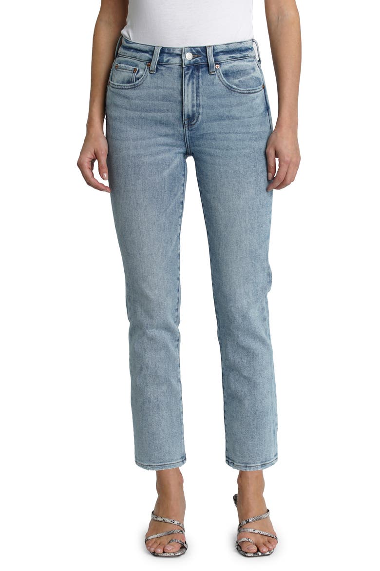 Monroe High Waist Slim Cigarette Jeans, Main, color, MIRAGE