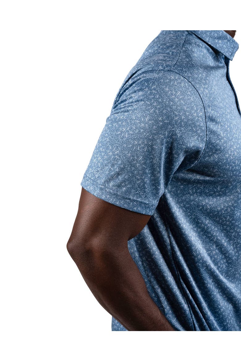Fireworks Polo, Alternate, color, Moody Blue
