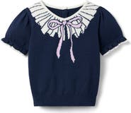 Janie and Jack The Collar Sweater Top
