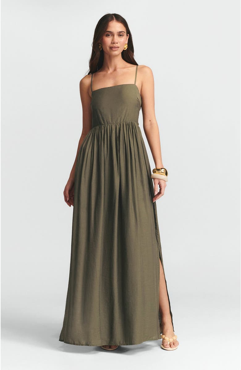 ST MRLO Lanah Maxi Dress, Alternate, color, Palm Leaf