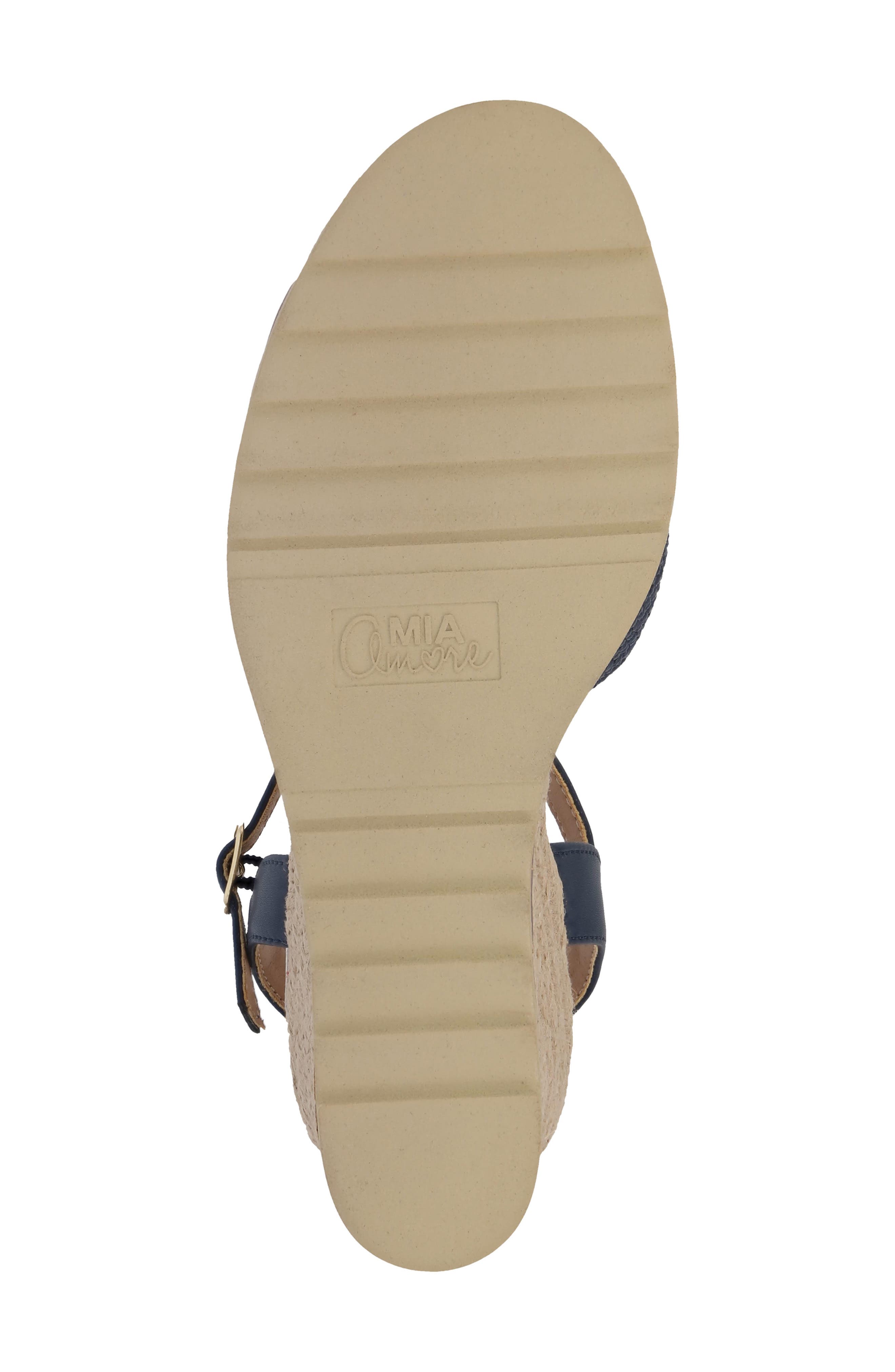Allisha Espadrille Wedge Sandal, Alternate, color, NAVY