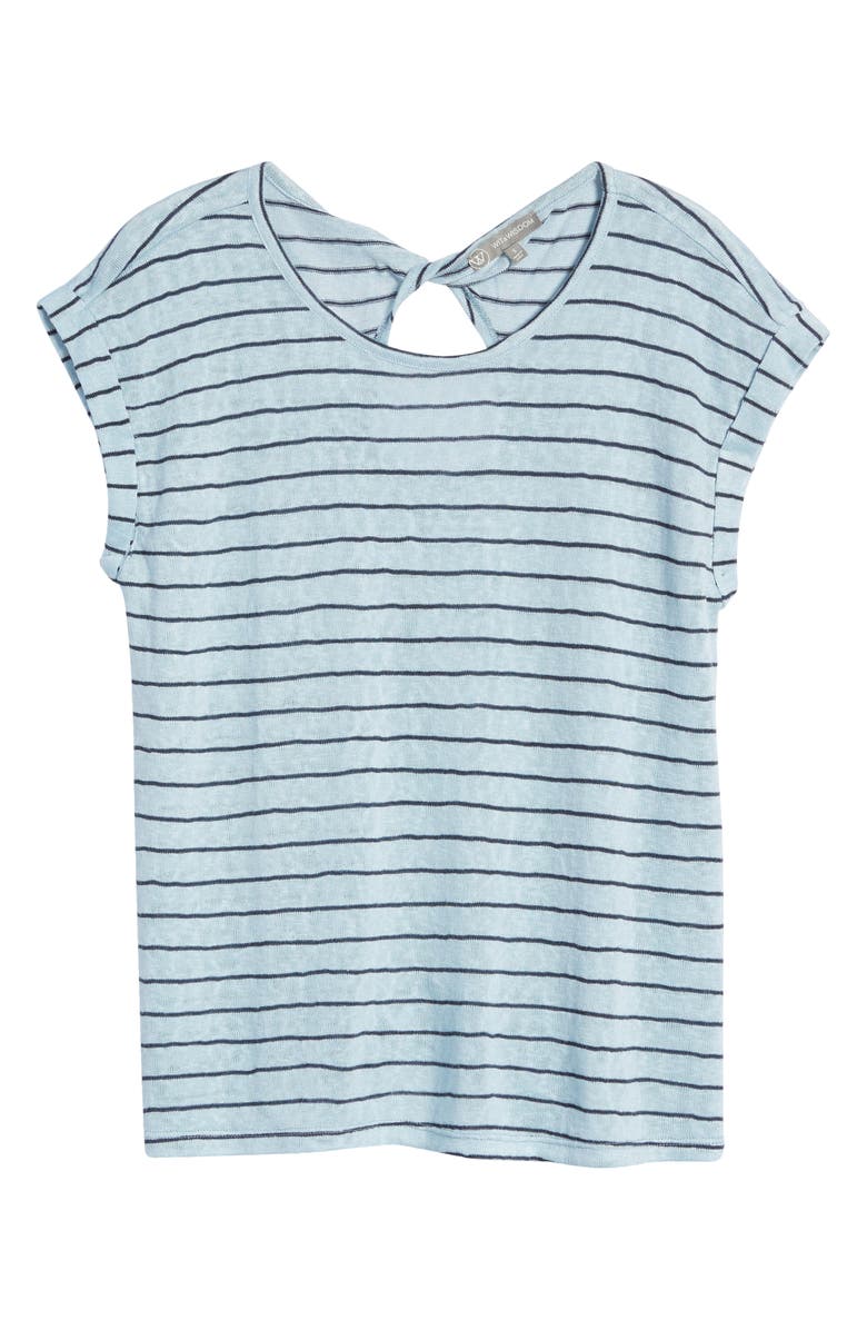 Wit & Wisdom Twist Back Knit Top, Alternate, color,