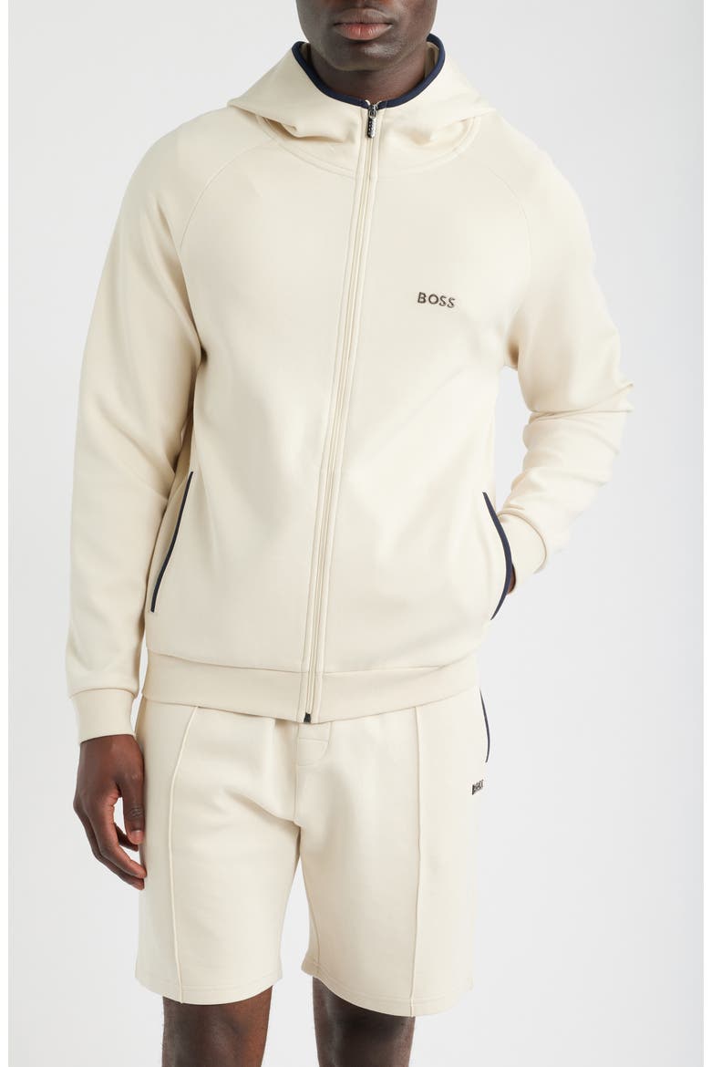 Sense Full Zip Hoodie, Alternate, color, OPEN WHITE