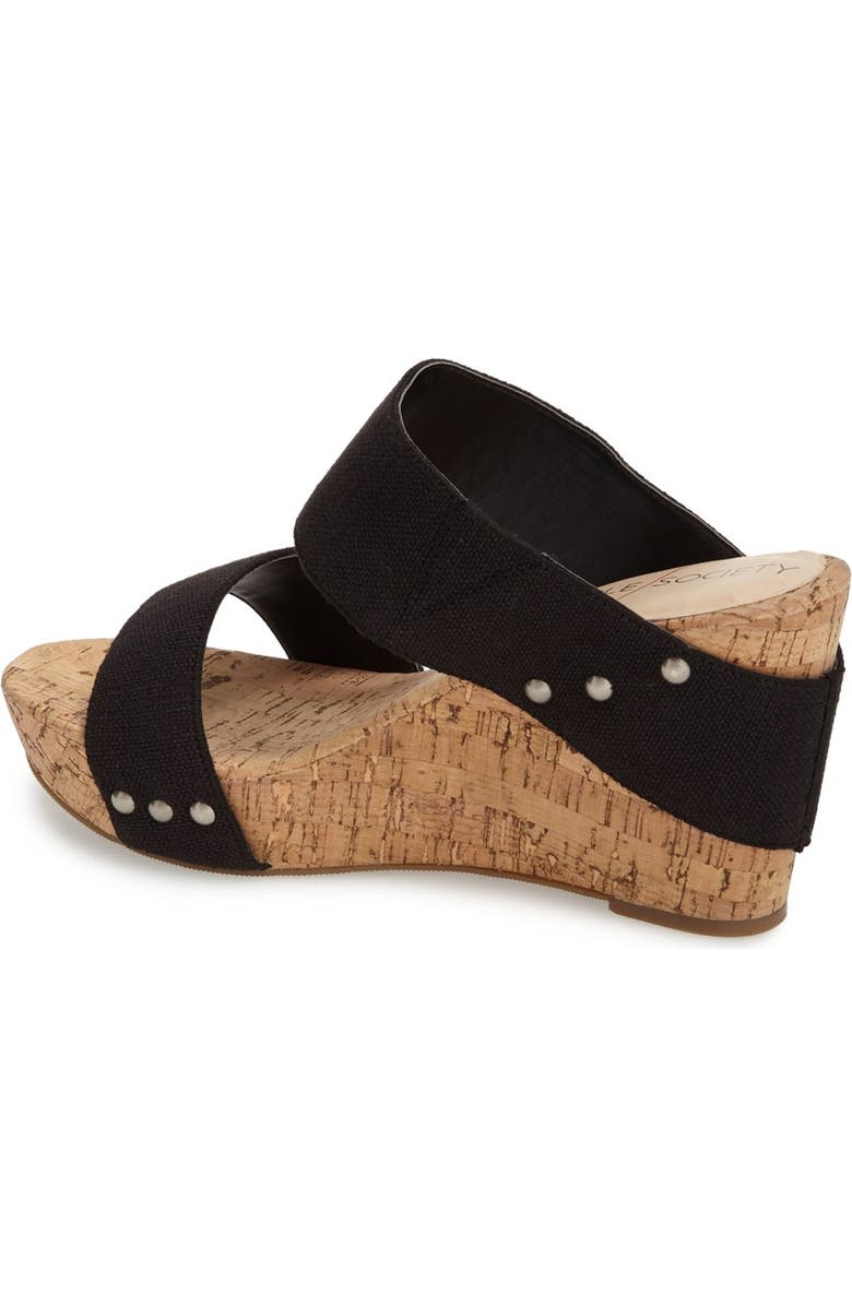 Sole Society 'Emilia 2' Wedge Sandal, Alternate, color,